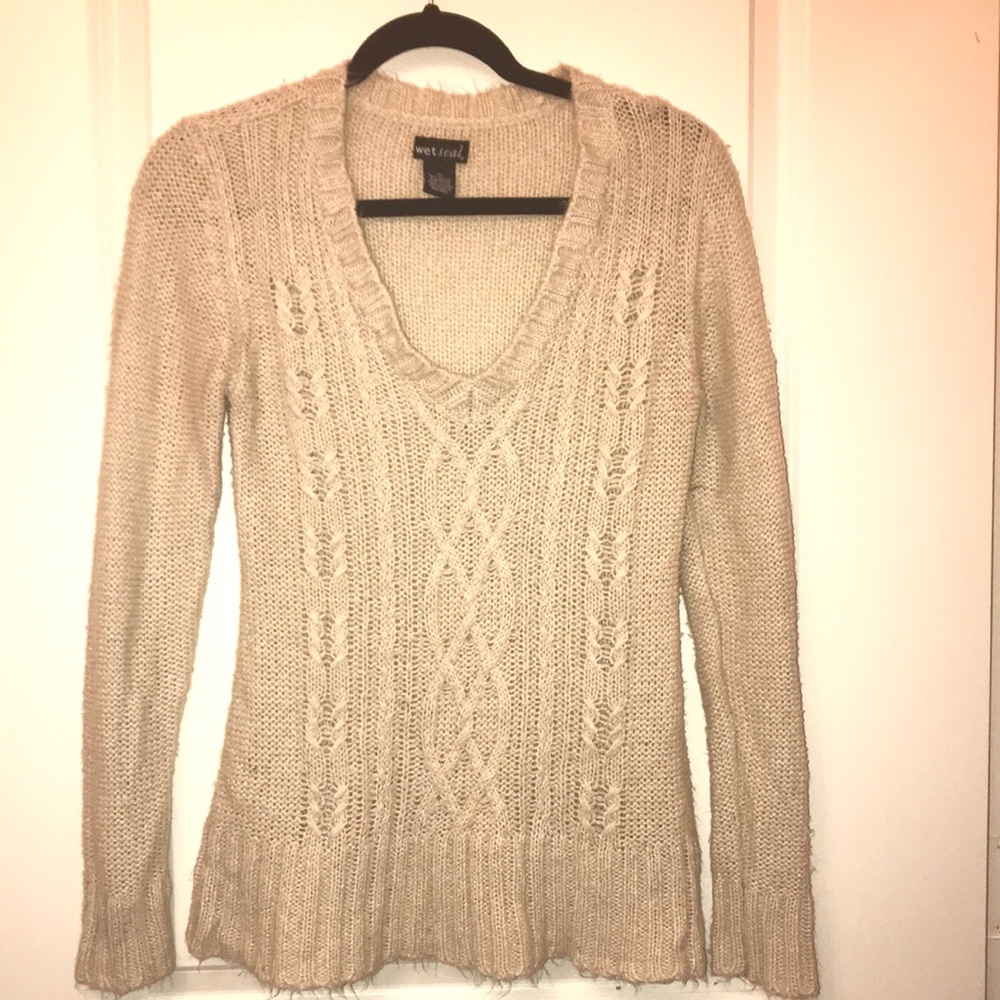 Cream Sweater!